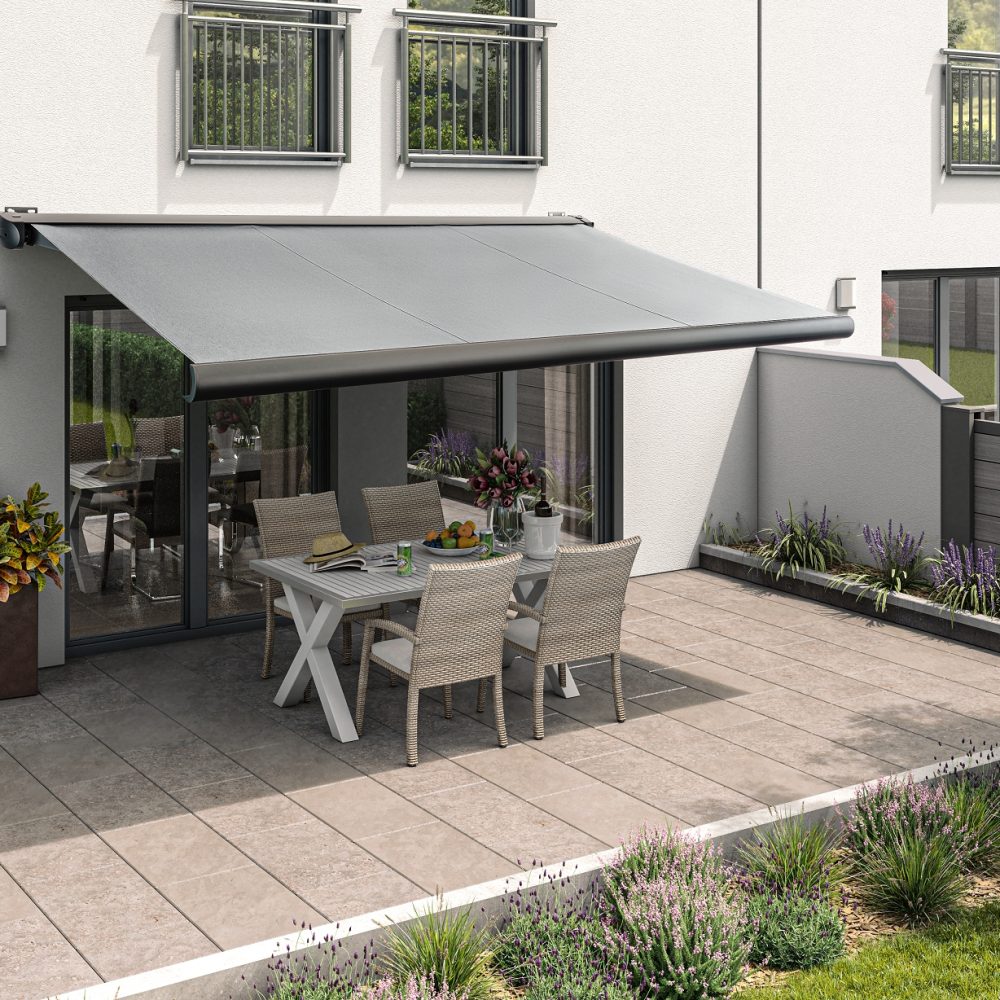 Kassettenmarkise CAPSUL Stoff 8445