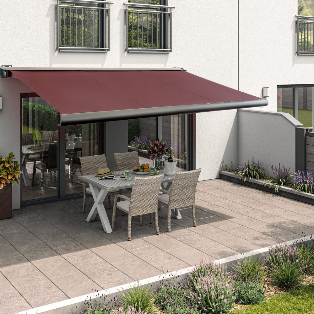 Kassettenmarkise CAPSUL Stoff 8451